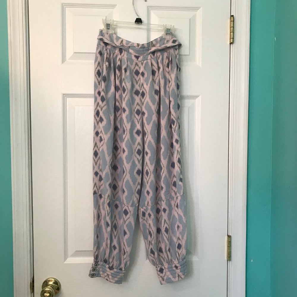Anthropologie Button Hem Joggers - Picture 3 of 7